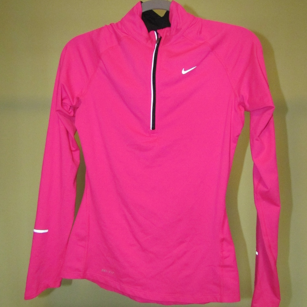 Pink Nike Dri Fit running top